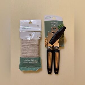 Culinary Elements: Kitchen Twine And Can Opener Set